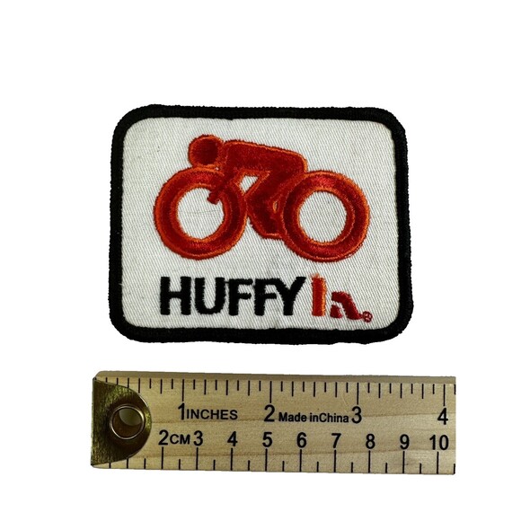 Vintage Rare Embroidered Huffy Bikes Patch - Picture 3 of 5